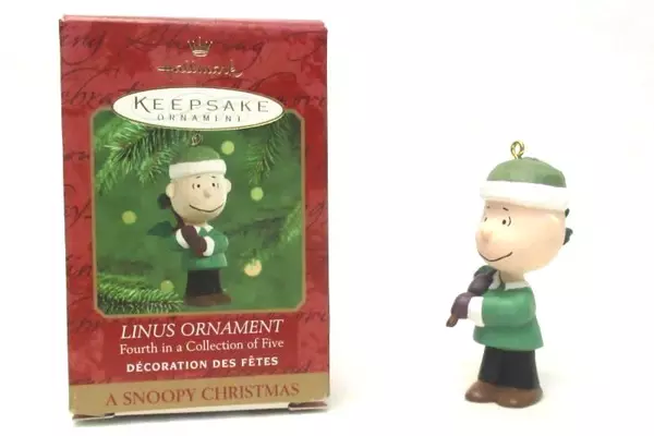 Hallmark Keepsake Ornaments A Snoopy Christmas Linus Fourth in Series