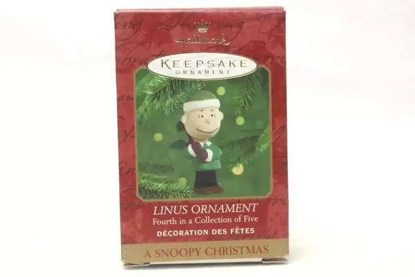 Hallmark Keepsake Ornaments A Snoopy Christmas Linus Fourth in Series