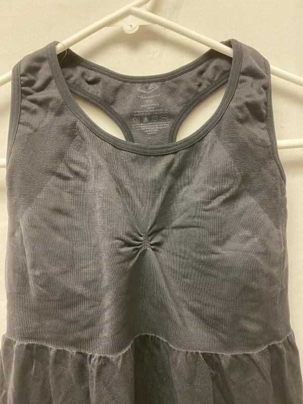 C9 By Champion Black Active Wear Top Size XS Flowy Bottom Sleeveless
