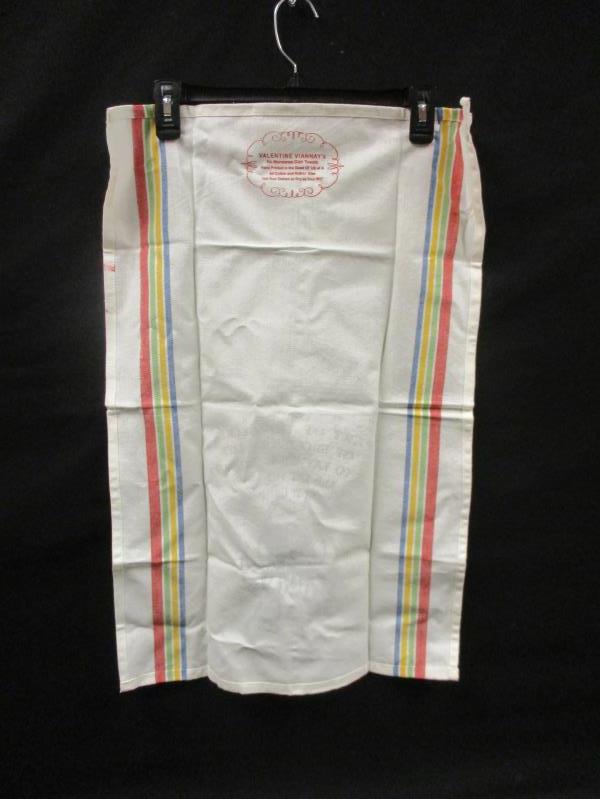 Valentine Viannay's No Nonsense Dish Towels Mark Twain Quote Striped