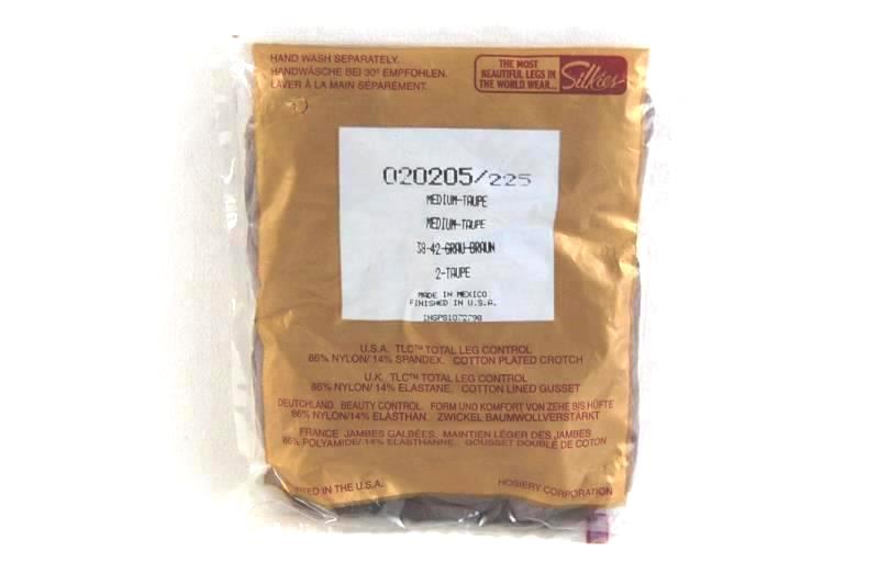 Silkies Nylons Pantyhose TCL Support Taupe Women's Size Medium
