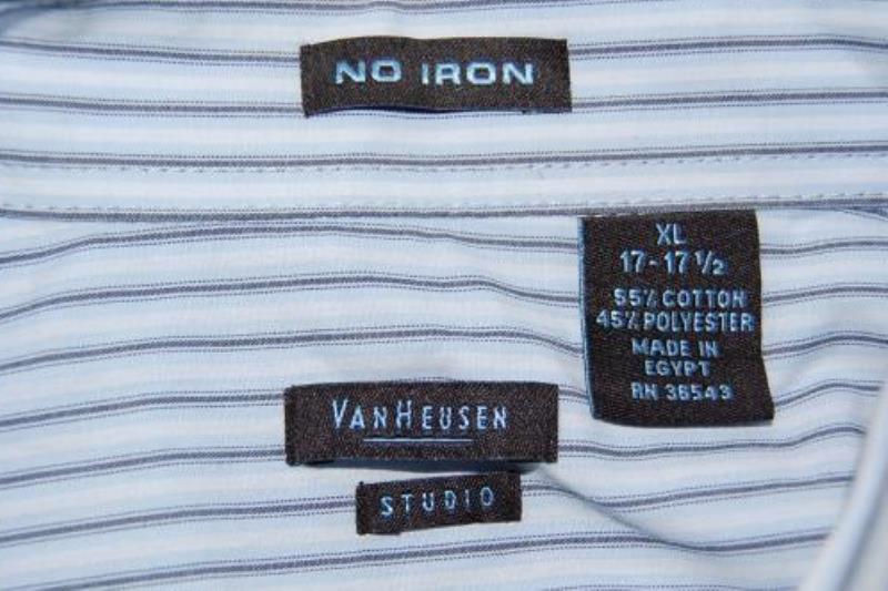 Van Heusen Striped Button Down Shirt Men's Size XL Casual No Iron Long Sleeve