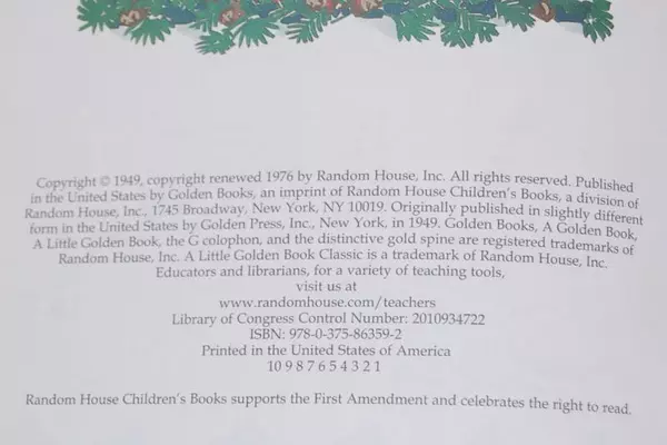 The Night Before Christmas Little Golden Book 1976 Moore Malvern Hardcover