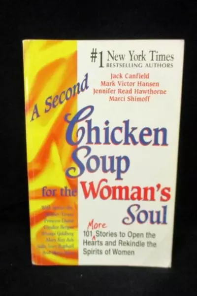 Lot of 2 Chicken Soup For The Woman's Soul 1st & Second Paperback HCI
