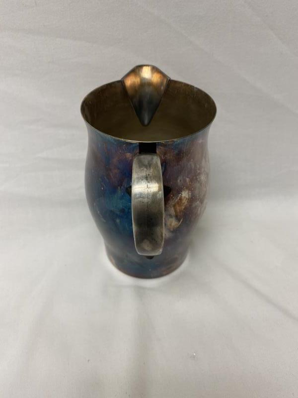 WM Rogers Silverplate Pitcher Paul Revere Reproduction 7.25 in