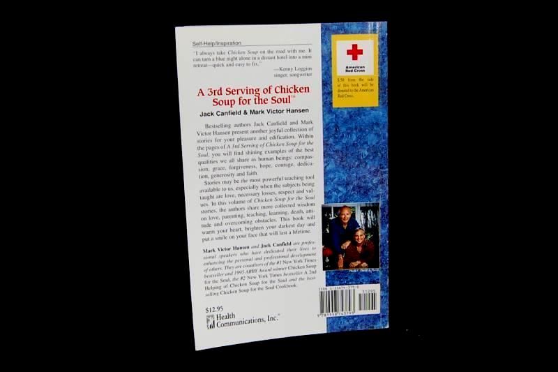 A 3rd Serving Of Chicken Soup For The Soul Paperback HCI Jack Canfield 1996