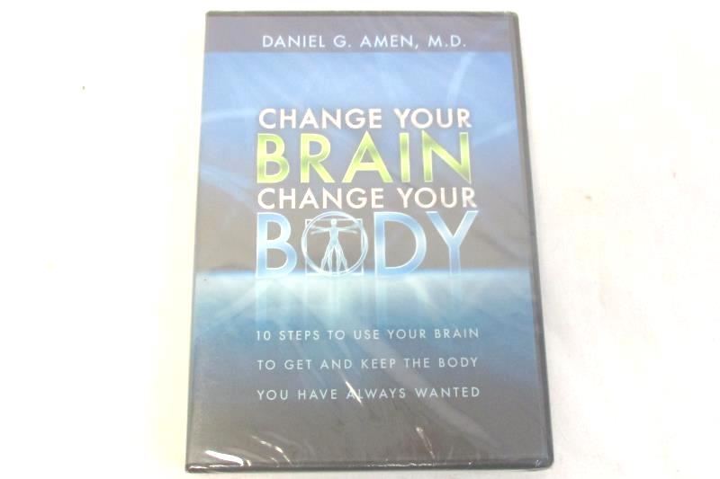 Daniel G Amen MD Change Your Brain Change Your Body 2 Disc DVD Set Sealed