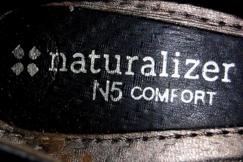 Naturalizer N5 Comfort Clogs Black Slip On Women's Size 6.5 Block Heel