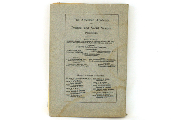 May 1914 Public Utilities Annals American Academy of Political Social Science