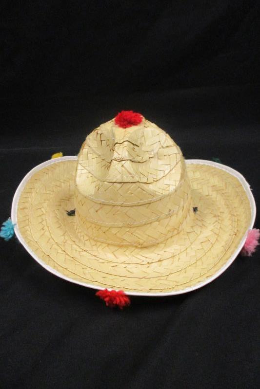 Sombrero Straw Hat Kid's OS Mexico Souvenir Cowboy Hat