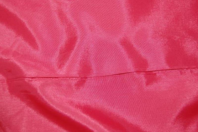 Coldwater Creek Silk Blend 1/2 Sleeve Jacket Hot Pink Women's Petite Small PS