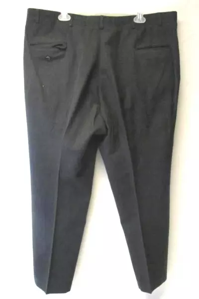 Geoffrey Beene Dress Pants Gray Gray Tailored Men's 41 x 29.5