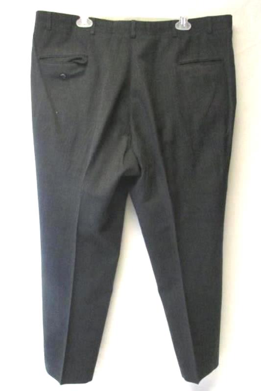 Geoffrey Beene Dress Pants Gray Gray Tailored Men's 41 x 29.5