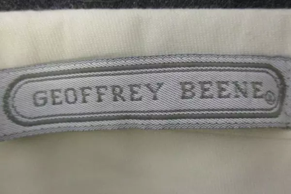 Geoffrey Beene Dress Pants Gray Gray Tailored Men's 41 x 29.5
