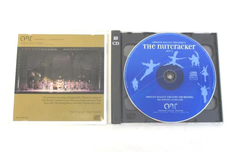 Tchaikovsky The Nutcracker Oregon Ballet Theatre Audio 2 CD Set