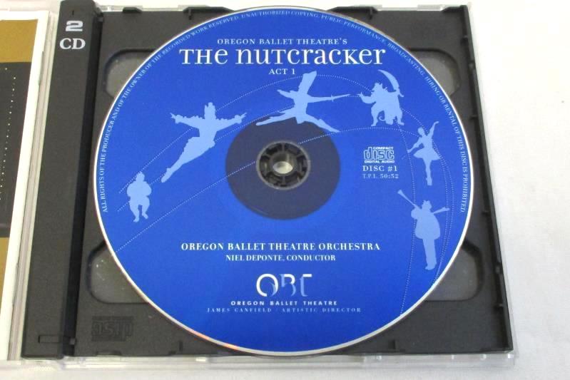 Tchaikovsky The Nutcracker Oregon Ballet Theatre Audio 2 CD Set