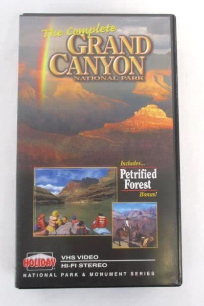 Lot of 3 Travel Themed VHS Movies Holiday Bryce & Grand Canyon Oregon Coast