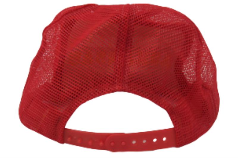 Slick Willie Arkansas Vote 92 Snapback Trucker Hat Red Mesh Gold Letters Clinton