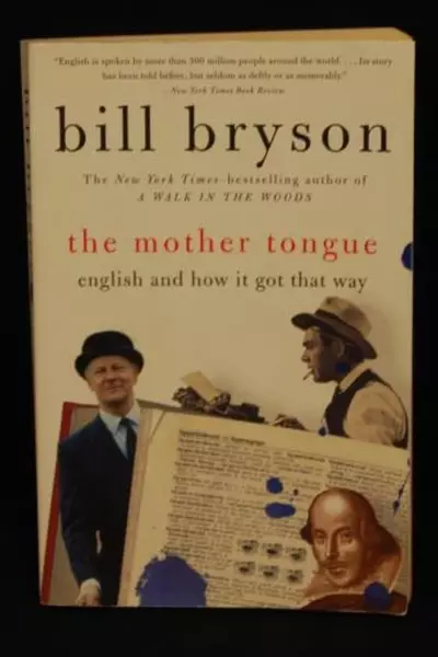 Lot of 2 Bill Bryson Paperback Books Notes From A Small Island The Mother Tongue