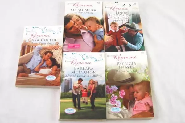 Lot of 10 Harlequin Romance Novels PB Goodnight Meier McMahon Thayer