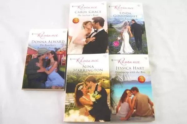 Lot of 10 Harlequin Romance Novels PB Goodnight Meier McMahon Thayer