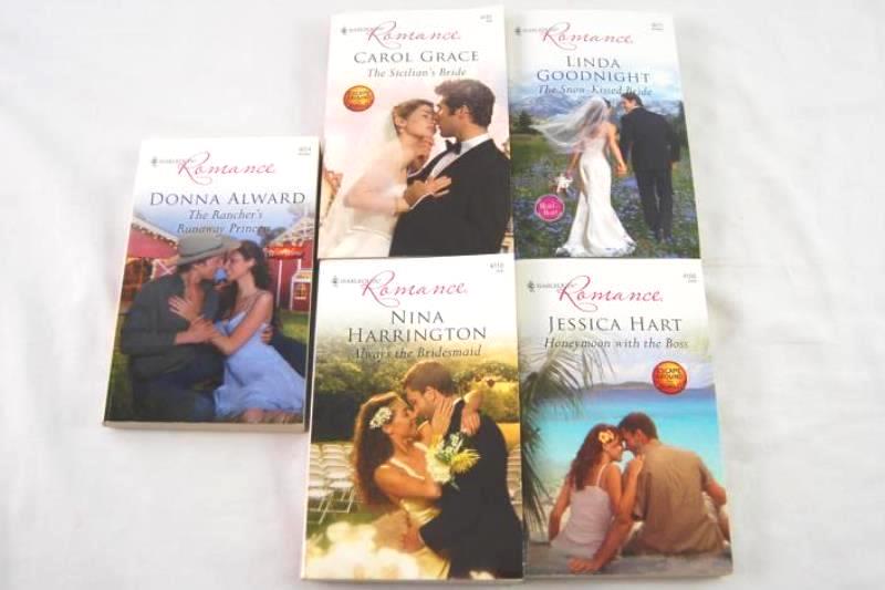 Lot of 10 Harlequin Romance Novels PB Goodnight Meier McMahon Thayer