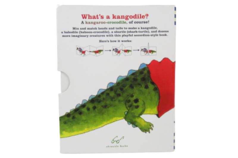 Kangodile by Janet Landay 2006 Mix And Match Menagerie Book Hardcover Case