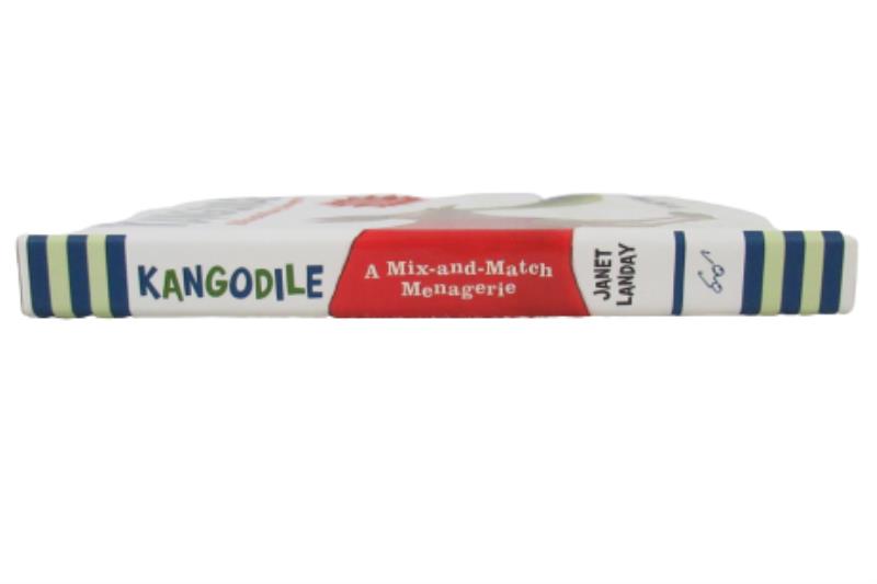 Kangodile by Janet Landay 2006 Mix And Match Menagerie Book Hardcover Case