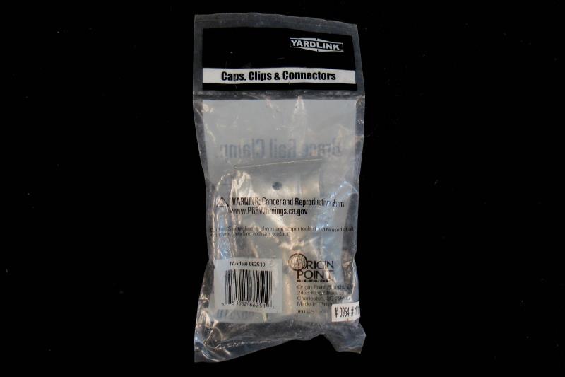 Yard Link Brace Rail Clamp 1 3/8 in. x 1 3/8 in 662510 Silver Toned