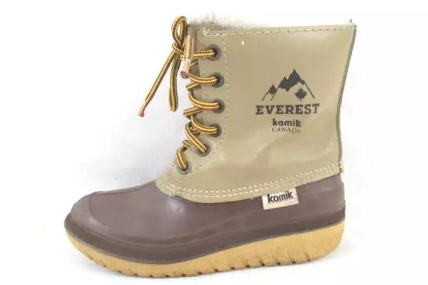 Kamik Everest Snow Boots Made In Canada Men's Size 2 Removable Liner