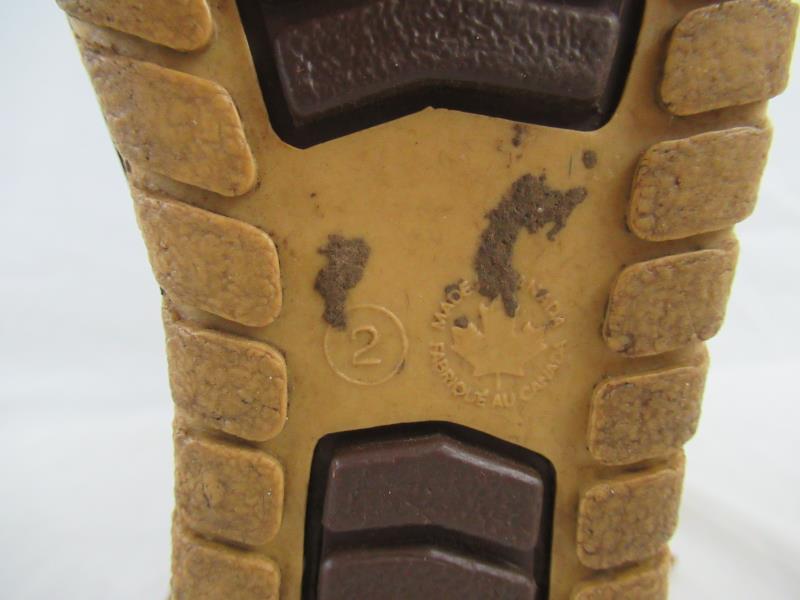 Kamik Everest Snow Boots Made In Canada Men's Size 2 Removable Liner