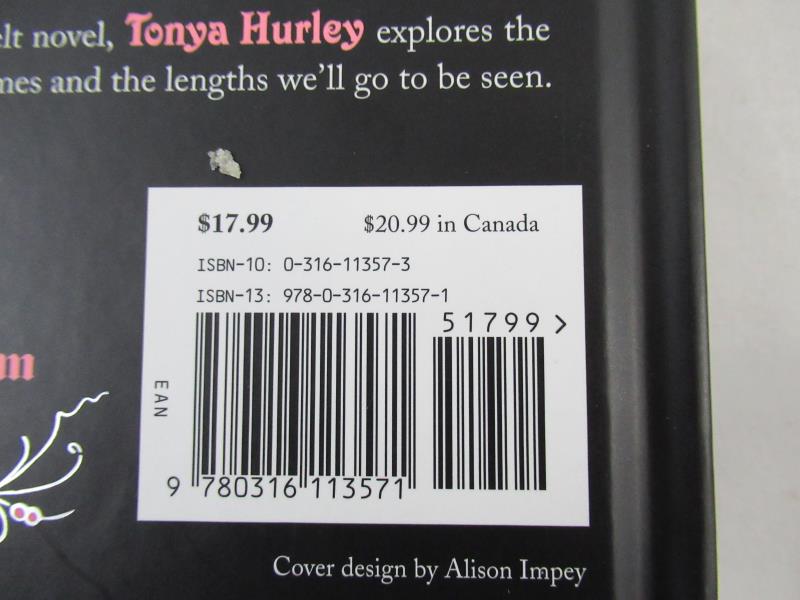 Ghostgirl by Tonya Hurley 2008 First Edition Hardcover