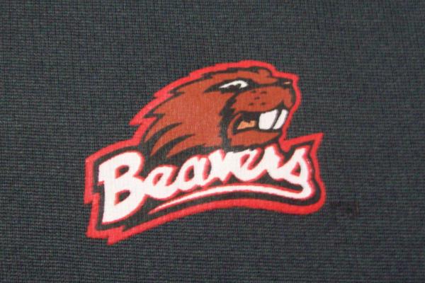 ProEdge Men's Grey & Orange Beavers Long Sleeve Sweater Shirt Size L