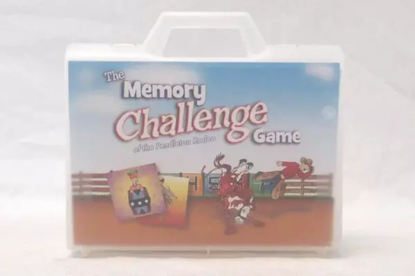 The Memory Challenge Game Of The Pendleton Rodeo 2 to 6 Players Learning