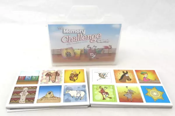 The Memory Challenge Game Of The Pendleton Rodeo 2 to 6 Players Learning