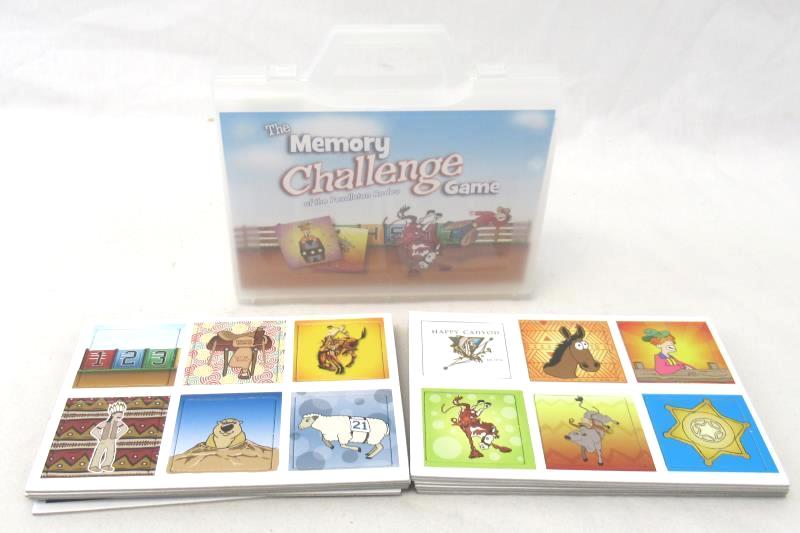 The Memory Challenge Game Of The Pendleton Rodeo 2 to 6 Players Learning
