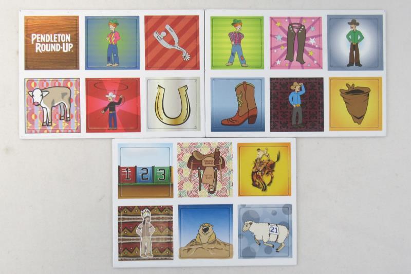 The Memory Challenge Game Of The Pendleton Rodeo 2 to 6 Players Learning