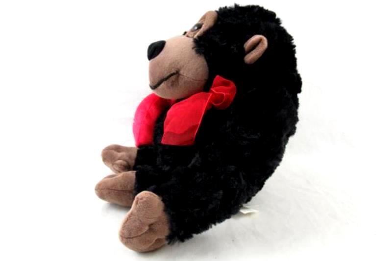 Valentine Love Gorilla Holding Red Heart Be Mine Wal-Mart