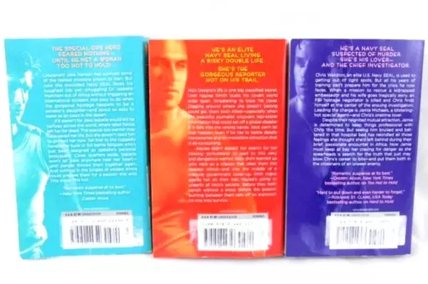 Lot of 3 Stephanie Tyler Paperback Books Too Hot to Hold Hard To Hold To Tight