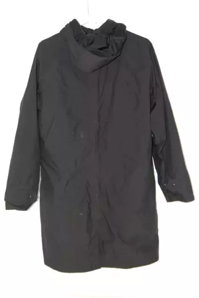 L.L.Bean Soft Shell Jacket Women's Size Medium Black Hooded Pockets