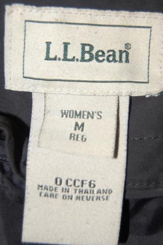 L.L.Bean Soft Shell Jacket Women's Size Medium Black Hooded Pockets