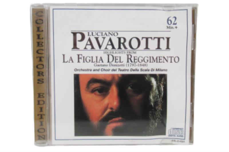 Luciano Pavarotti Highlights From La Figlia Del Reggimento 1996 CD Collectors Ed