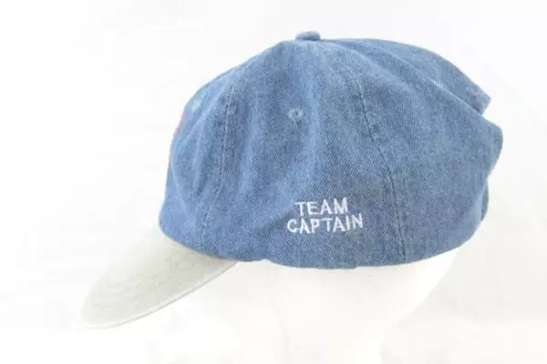 Vintage Relay For Life Denim Baseball Cap Adjustable Head Shot By KC Caps