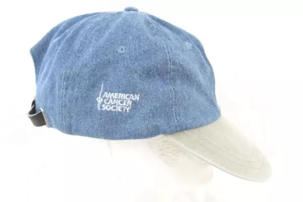 Vintage Relay For Life Denim Baseball Cap Adjustable Head Shot By KC Caps