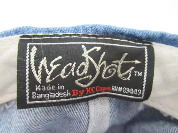 Vintage Relay For Life Denim Baseball Cap Adjustable Head Shot By KC Caps