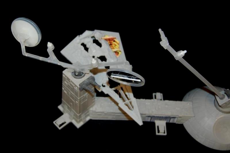 2014 Hot Wheels CGN30 Star Wars Destroyer Galactic Battle Play Set No Starship