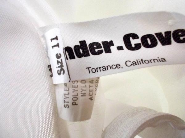 Under Cover Full Length White Tulle Wedding Costume Control Top Petticoat Sz 11