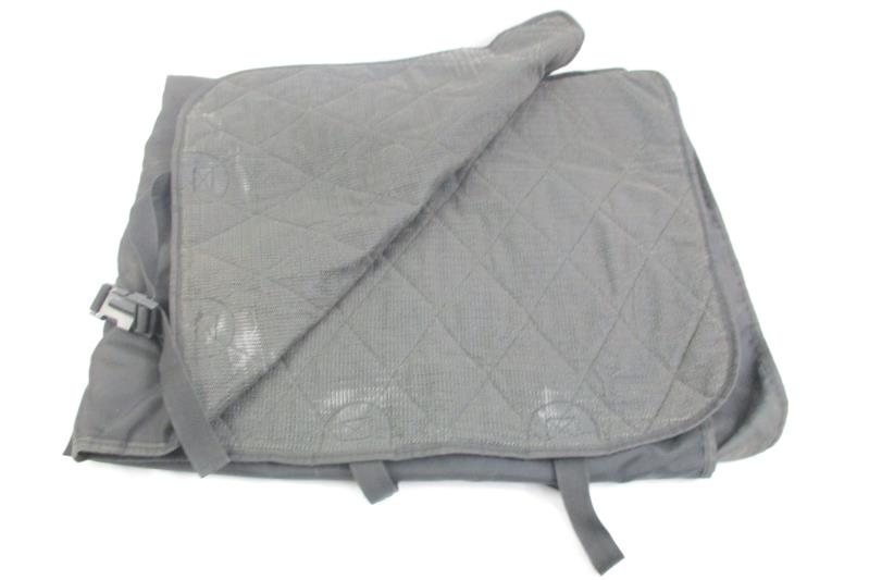 4Knines Car Seat Cover Dog Durable Material Black Rear Fit Bench Seat