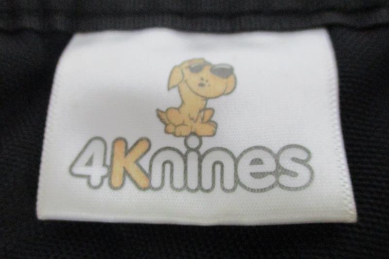 4Knines Car Seat Cover Dog Durable Material Black Rear Fit Bench Seat