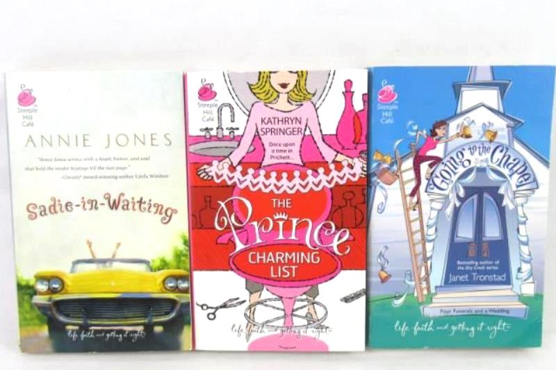 Lot of 3 Steeple Hill Cafe Novels PB Annie Jones Kathryn Springer Janet Tronstad